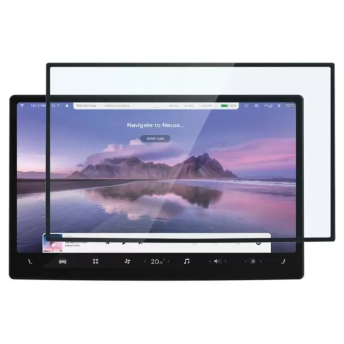 Tesla Model X 2022/ Model S 2021 Spigen Glas.TR EZ Fit kijelzővédő -8809811862423 2 kép