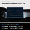 Tesla Model X 2022/ Model S 2021 Spigen Glas.TR EZ Fit kijelzővédő -8809811862423 7 kép