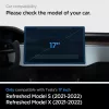 Tesla Model X 2022/ Model S 2021 Spigen Glas.TR EZ Fit kijelzővédő -8809811862423 7 kép