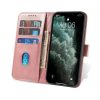 Xiaomi 13 mágneses PU bőr fliptok kártyatartóval rózsaszín Alpha- 2 kép