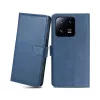 Xiaomi 13 Pro mágneses PU bőr fliptok kártyatartóval kék Alphajac- 1 kép