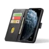 Xiaomi 13 Pro mágneses PU bőr fliptok kártyatartóval világosbarna- 4 kép