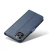 Xiaomi 13 Lite mágneses PU bőr fliptok kártyatartóval kék Alphaja- 2 kép