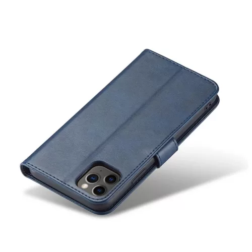 Xiaomi 13 Lite mágneses PU bőr fliptok kártyatartóval kék Alphaja- 2 kép