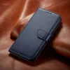Xiaomi 13 Lite mágneses PU bőr fliptok kártyatartóval kék Alphaja- 6 kép