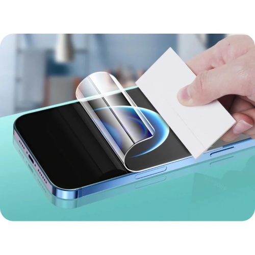 Motorola E22s Hydrogel Öngyógyító előlapi védőfólia SMD- 8 kép