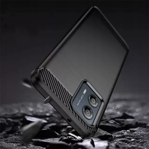 Motorola Moto G73 5G Tech-Protect TPU Carbon mintás tok fekete-9490713932803 2 kép