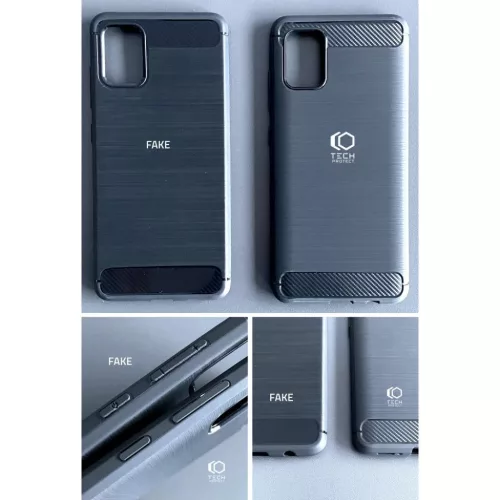 Motorola Moto G73 5G Tech-Protect TPU Carbon mintás tok fekete-9490713932803 5 kép