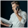 Oppo Reno 8T Tech-Protect Wallet fliptok fekete-9490713933428 4 kép