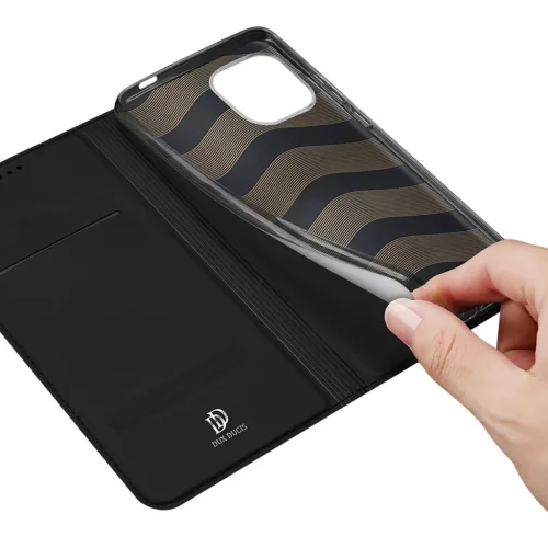 Xiaomi Redmi A1 Dux Ducis Skinpro fliptok fekete-6934913033807 3 kép