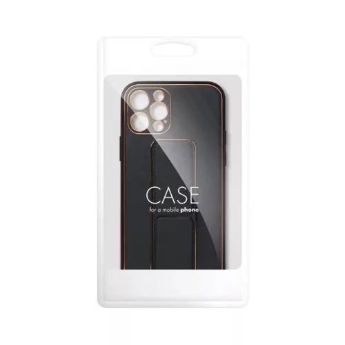 Samsung Galaxy A34 5G Forcell Leather Kickstand tok fekete-5903396194047 1 kép