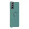 Samsung Galaxy A54 5G Forcell Szilikon ring tok zöld-5903396192760 1 kép