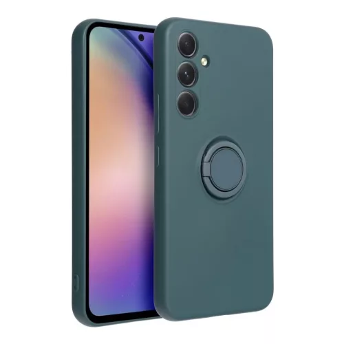 Samsung Galaxy A54 5G Forcell Szilikon ring tok zöld-5903396192760 2 kép