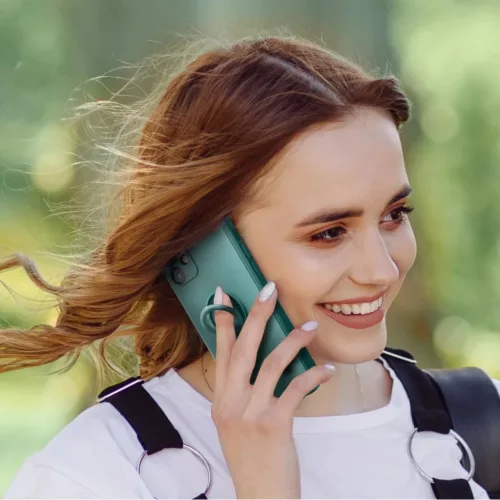 Samsung Galaxy A54 5G Forcell Szilikon ring tok zöld-5903396192760 10 kép