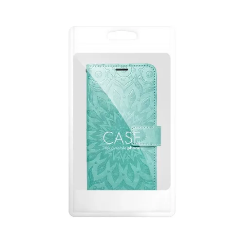 Samsung Galaxy A54 5G Forcell MEZZO mandala mintás fliptok zöld-5903396197550 1 kép