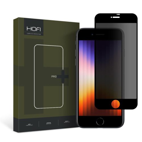 iPhone 7/8/SE 2020/SE 2022 Hofi Anti Spy Glass Pro+ kijelzővédő üv-9490713933480 7 kép
