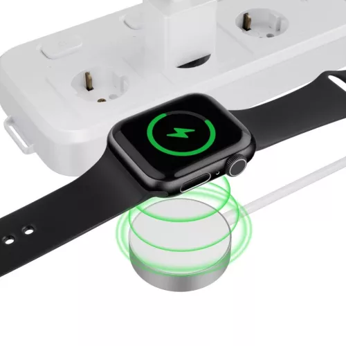 Tech-Protect Ultraboost mágneses Apple Watch töltőkábel 120 cm feh-9490713932773 5 kép