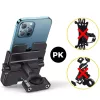 Wozinsky fém kerékpáros/rolleres telefontartó fekete (WBHBK3)-5907769301568 4 kép