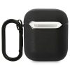 AirPods 1/2 BMW BMA222RVSK Leather Color Lines tok fekete-3666339089504 1 kép