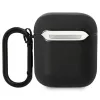 AirPods 1/2 BMW BMA222RVSK Leather Color Lines tok fekete-3666339089504 1 kép