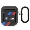 AirPods 1/2 BMW BMA222SOTK Tricolor Stripes tok fekete-3666339089566 1 kép