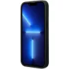  iPhone 14 Pro BMW BMHCP14L22RBDK Bőr kék pöttyös tok fekete-3666339066420 2 kép
