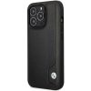 iPhone 14 Pro BMW BMHCP14L22RBDK Leather Blue Dots tok fekete-3666339066420 3 kép