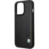  iPhone 14 Pro BMW BMHCP14L22RBDK Bőr kék pöttyös tok fekete-3666339066420 4 kép