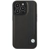 iPhone 14 Pro BMW BMHCP14L22RBDK Leather Blue Dots tok fekete-3666339066420 5 kép