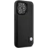  iPhone 14 Pro BMW BMHCP14L22RBDK Bőr kék pöttyös tok fekete-3666339066420 6 kép