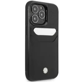  iPhone 14 Pro BMW BMHCP14L22RSEPK bőr kártyatartó tok fekete-3666339066789 1 kép