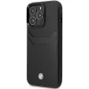  iPhone 14 Pro BMW BMHCP14L22RSEPK bőr kártyatartó tok fekete-3666339066789 6 kép