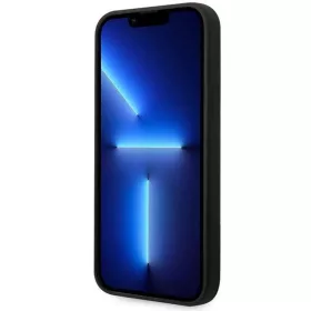  iPhone 14 Plus fekete BMW BMHCP14M22SOTK Szilikon Slanted Stripes tok-3666339067373 1 kép