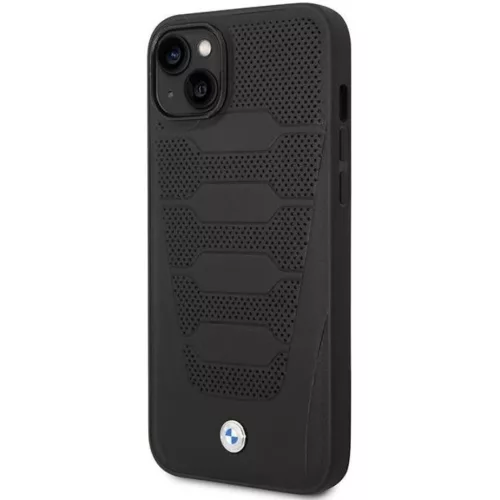  iPhone 14 Fekete BMW BMHCP14S22RPSK Leather Seats Pattern ülésmint�-3666339066604 5 kép