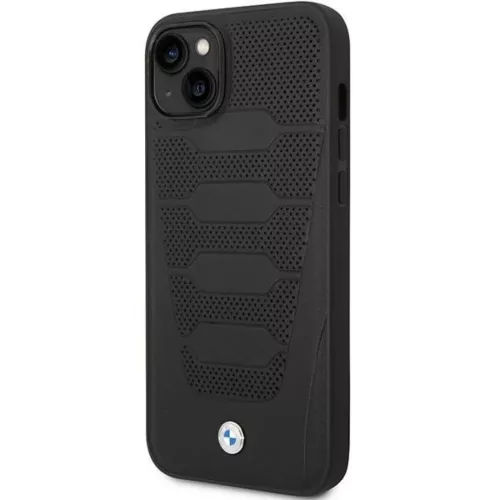  iPhone 14 Fekete BMW BMHCP14S22RPSK Leather Seats Pattern ülésmint�-3666339066604 6 kép