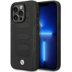  iPhone 14 Pro BMW BMHMP14L22RPSK Leather Seats Pattern fekete ülésm-3666339089160 8 kép
