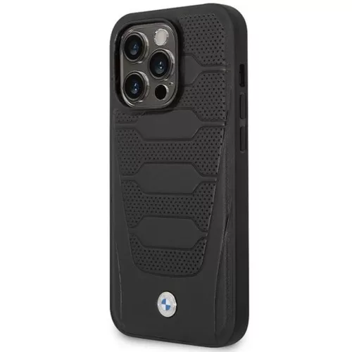  iPhone 14 Pro BMW BMHMP14L22RPSK Leather Seats Pattern fekete ülésm-3666339089160 1 kép