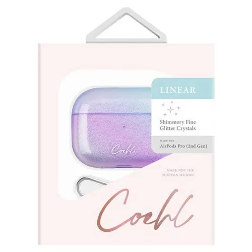 Airpods Pro 2 UNIQ Coehl Linear tok stardust-8886463684184 2 kép