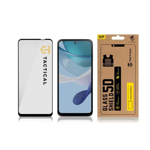 Motorola G73 Tactical Shield 5D kijelzővédő üvegfólia fekete-8596311207914 2 kép