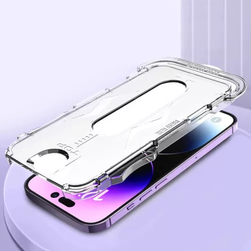iPhone 12 Pro Max Easy-Stick Box Full Glue kijelzővédő üvegfólia -5900217982050 2 kép
