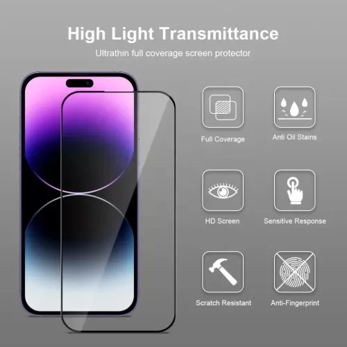 iPhone 12 Pro Max Easy-Stick Box Full Glue kijelzővédő üvegfólia -5900217982050 3 kép