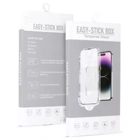 iPhone 12/12 Pro Easy-Stick Box Full Glue kijelzővédő üvegfólia f-5900217982036 6 kép