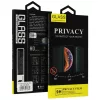 iPhone 11 Pro Max Privacy kijelzővédő üvegfólia fekete-5900217979715 5 kép