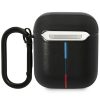 AirPods 1/2 BMW BMA222PVTK Leather Curved Line tok fekete-3666339089535 2 kép