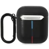 AirPods 1/2 BMW BMA222PVTK Leather Curved Line tok fekete-3666339089535 2 kép