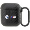 AirPods 1/2 BMW BMA2WMPUCA2 Carbon Double Metal Logo tok fekete-3666339123826 4 kép