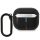 AirPods 3 BMW BMA322PVTK Leather Curved Line tok fekete