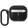 AirPods 3 BMW BMA322PVTK Leather Curved Line tok fekete-3666339089559 1 kép