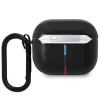 AirPods 3 BMW BMA322PVTK Leather Curved Line tok fekete-3666339089559 1 kép