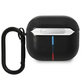 AirPods 3 BMW BMA322PVTK Leather Curved Line tok fekete-3666339089559 1 kép